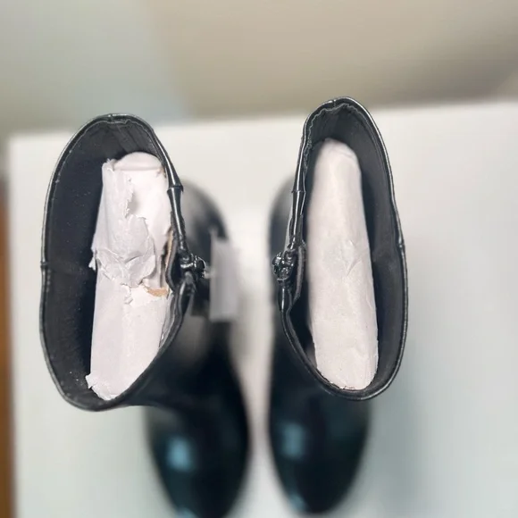 H&M black Platform Ankle Boots - Picture 2 of 9